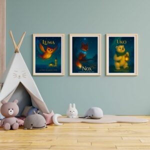 Pack 5 affiches – Les Veilleurs de la Nuit