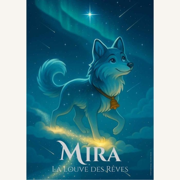 Affiche décorative Mira - les veilleurs de la nuit