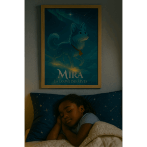 Affiche décorative Mira – les veilleurs de la nuit