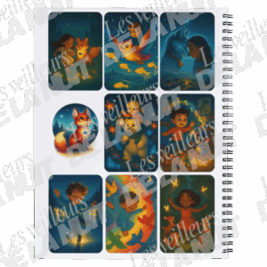 Carnet de coloriage des veilleurs