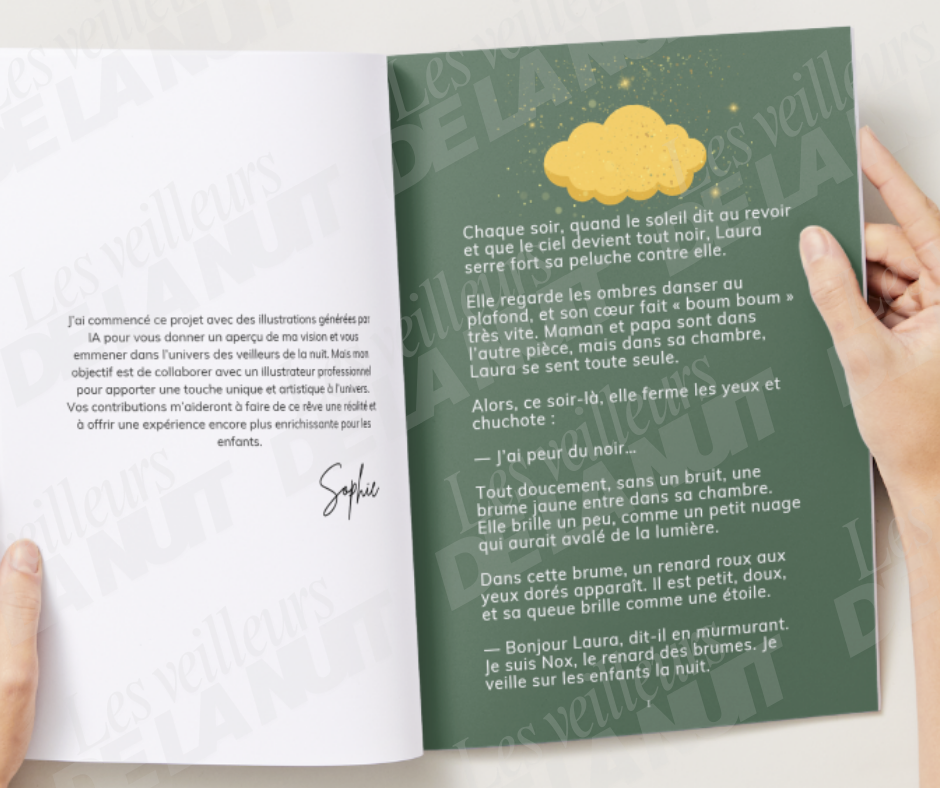 Conte illustré "Laura a peur du noir" – Image 2