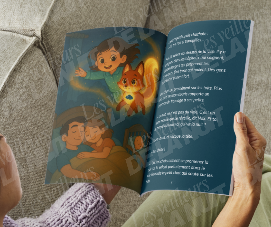 Conte illustré "Laura a peur du noir" – Image 3