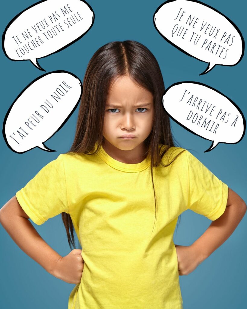 Enfant qui a du mal à s'endormir : causes et solutions
